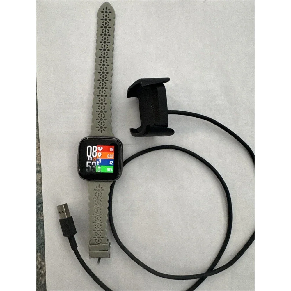 Fitbit Versa 2 Watch Tested With Charger